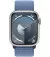 Смарт-часы Apple Watch Series 9 GPS 45mm Silver Aluminum Case with Winter Blue Sport Loop (MR9F3)