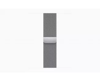 Смарт-часы Apple Watch Series 9 GPS + Cellular 41mm Silver Stainless Steel Case with Silver Milanese Loop (MRJ43)