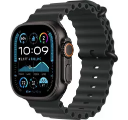 Смарт-часы Apple Watch Ultra 2 2024 GPS + Cellular 49mm Black Titanium Case with Black Ocean Band (MX4P3)