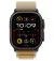 Смарт-часы Apple Watch Ultra 2 2024 GPS + Cellular 49mm Black Titanium Case with Tan Alpine Loop - Small (MYTF3+MYQ03)