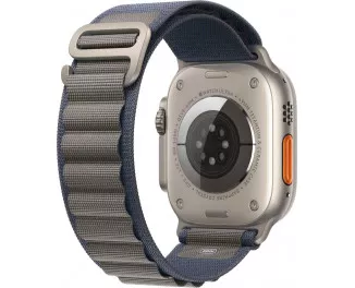 Смарт-часы Apple Watch Ultra 2 GPS + Cellular 49mm Titanium Case with Blue Alpine Loop - Large (MREQ3)
