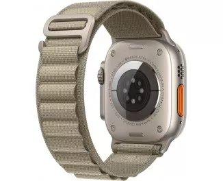 Смарт-часы Apple Watch Ultra 2 GPS + Cellular 49mm Titanium Case with Olive Alpine Loop - Medium (MREY3/MRFJ3)