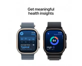 Смарт-часы Apple Watch Ultra 3 (2025) GPS + Cellular 49mm Black Titanium Case with Black Titanium Milanese Loop - Small (MF1N4)