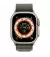 Смарт-часы Apple Watch Ultra GPS + Cellular 49mm Titanium Case with Green Alpine Loop - Medium (MQEW3/MQFN3)