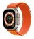 Смарт-годинник Apple Watch Ultra GPS + Cellular 49mm Titanium Case with Orange Alpine Loop - Small (MNHA3/MNHH3)