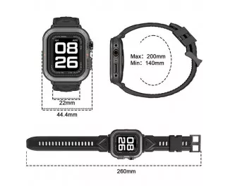 Смарт-часы Blackview W30 Black (6931548314295)