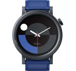 Смарт-часы CMF by Nothing Watch Pro 2 Dark Grey Curved Bezel with Blue Leather Strap