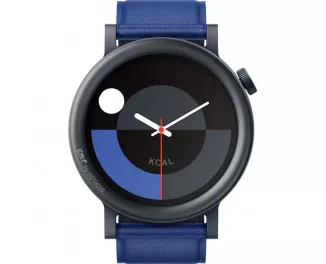 Смарт-часы CMF by Nothing Watch Pro 2 Dark Grey Curved Bezel with Blue Leather Strap