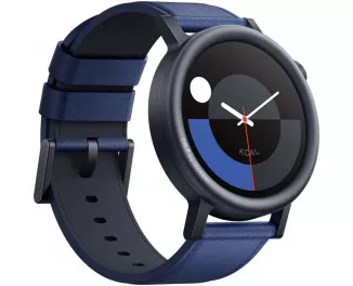 Смарт-часы CMF by Nothing Watch Pro 2 Dark Grey Curved Bezel with Blue Leather Strap