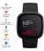 Смарт-годинник Fitbit Sense Carbon/Graphite Stainless Steel (FB512BKBK)