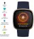 Смарт-часы Fitbit Versa 3 Midnight/Soft Gold Aluminum (FB511GLNV)