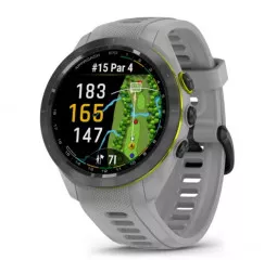 Смарт-часы GARMIN Approach S70 42mm B. Ceramic Bezel w. Powder Gray S. Band (010-02746-01/11)