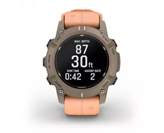 Смарт-часы GARMIN Descent G2 Paloma with Shell Pink Band (010-02986-01)