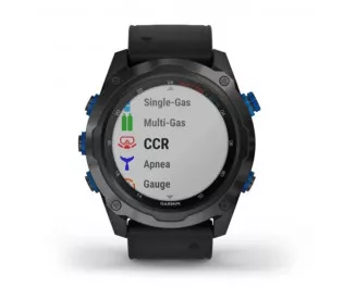 Смарт-часы GARMIN Descent Mk2i Titanium Carbon Gray DLC with Black Band (010-02132-01/11)