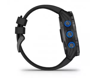 Смарт-часы GARMIN Descent Mk2i Titanium Carbon Gray DLC with Black Band (010-02132-01/11)