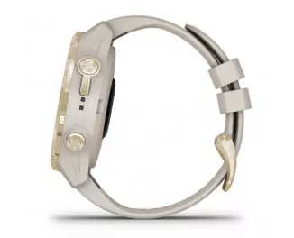 Смарт-годинник GARMIN Descent Mk2S Light Gold with Light Sand Silicone Band (010-02403-01)