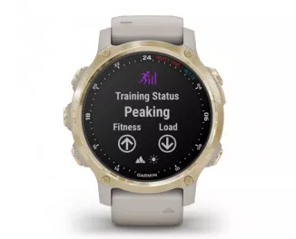 Смарт-годинник GARMIN Descent Mk2S Light Gold with Light Sand Silicone Band (010-02403-01)
