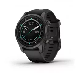 Смарт-часы GARMIN Epix Pro (Gen 2) Sapphire 42mm Carbon G. DLC Ti. with Black Band (010-02802-15)