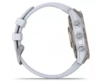 Смарт-часы GARMIN Epix Pro (Gen 2) Sapphire 47mm Titanium w. Whitestone Band (010-02803-20/21)