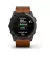 Смарт-часы GARMIN Epix Pro (Gen 2) Sapphire 51mm Carbon Grey DLC Titanium with Chestnut Leather Band (010-02804-30/31)