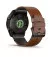 Смарт-часы GARMIN Epix Pro (Gen 2) Sapphire 51mm Carbon Grey DLC Titanium with Chestnut Leather Band (010-02804-30/31)
