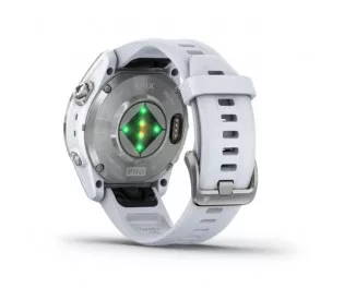 Смарт-часы GARMIN Epix Pro (Gen 2) Standard Edition | 42 mm Silver with Whitestone Band (010-02802-01)