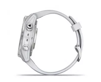 Смарт-часы GARMIN Epix Pro (Gen 2) Standard Edition | 42 mm Silver with Whitestone Band (010-02802-01)