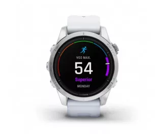 Смарт-часы GARMIN Epix Pro (Gen 2) Standard Edition | 42 mm Silver with Whitestone Band (010-02802-01)