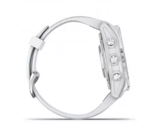 Смарт-часы GARMIN Epix Pro (Gen 2) Standard Edition | 42 mm Silver with Whitestone Band (010-02802-01)