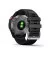 Смарт-годинник GARMIN Fenix 6 Solar Silver with black band (010-02410-00)