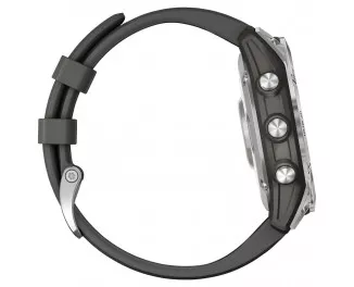Смарт-часы GARMIN Fenix 7 Silver with Graphite Band (010-02540-00/01)