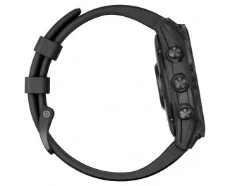 Смарт-часы GARMIN Fenix 7 Solar Slate Gray with Black Band (010-02540-10/11)