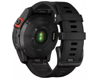Смарт-часы GARMIN Fenix 7 Solar Slate Gray with Black Band (010-02540-10/11)