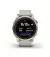 Смарт-часы GARMIN Fenix 7S Pro Sapphire Solar Soft Gold w. Light Sand Band (010-02776-14/15)