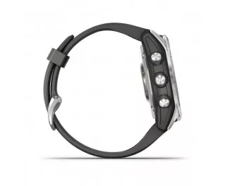 Смарт-годинник GARMIN Fenix 7S Silver with Graphite Band (010-02539-00/01)