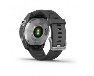 Смарт-годинник GARMIN Fenix 7S Silver with Graphite Band (010-02539-00/01)