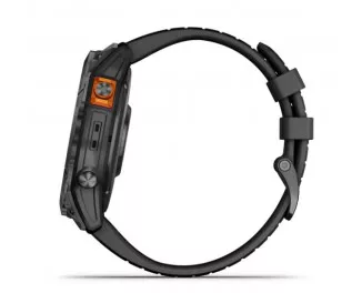 Смарт-годинник GARMIN Fenix 7X Pro Solar Slate Gray w. Black Band (010-02778-00/01)