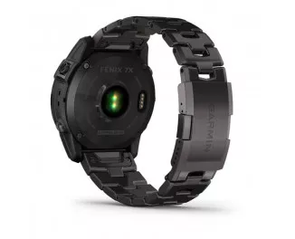 Смарт-годинник GARMIN Fenix 7X Sapphire Solar Carbon Grey DLC Titanium with Carbon Grey DLC Vented Titanium Band (010-02541-27)
