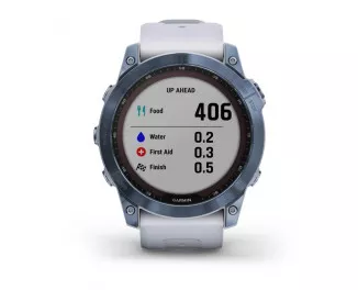 Смарт-часы GARMIN Fenix 7X Sapphire Solar Mineral Blue DLC Titanium with Whitestone Band (010-02541-14/15)