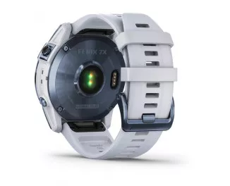 Смарт-часы GARMIN Fenix 7X Sapphire Solar Mineral Blue DLC Titanium with Whitestone Band (010-02541-14/15)