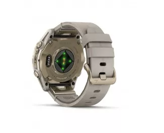 Смарт-часы GARMIN Fenix 8 43mm AMOLED Sapphire Soft Gold with Limestone Leather Band (010-02903-40)