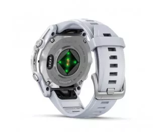 Смарт-часы GARMIN Fenix 8 43mm AMOLED Silver with Whitestone Silicone Band (010-02903-00)