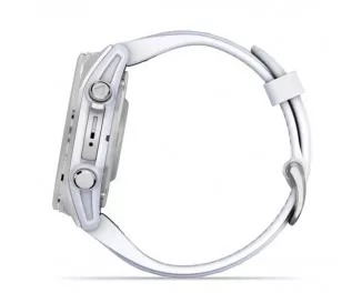 Смарт-часы GARMIN Fenix 8 43mm AMOLED Silver with Whitestone Silicone Band (010-02903-00)