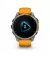 Смарт-часы GARMIN Fenix 8 47mm AMOLED Sapphire Titanium w. Spark Orange/Graphite Silicone Band (010-02904-10/11)