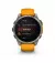 Смарт-часы GARMIN Fenix 8 47mm AMOLED Sapphire Titanium w. Spark Orange/Graphite Silicone Band (010-02904-10/11)