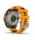 Смарт-часы GARMIN Fenix 8 47mm AMOLED Sapphire Titanium w. Spark Orange/Graphite Silicone Band (010-02904-10/11)