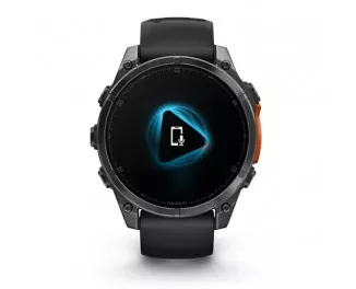 Смарт-часы GARMIN Fenix 8 47mm AMOLED Slate Gray with Black Silicone Band (010-02904-00/01/09)