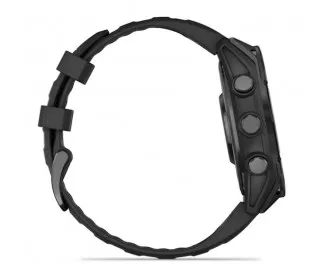 Смарт-часы GARMIN Fenix 8 47mm AMOLED Slate Gray with Black Silicone Band (010-02904-00/01/09)
