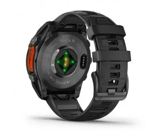 Смарт-часы GARMIN Fenix 8 47mm AMOLED Slate Gray with Black Silicone Band (010-02904-00/01/09)