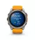 Смарт-часы GARMIN Fenix 8 51mm AMOLED Sapphire Titanium w. Spark Orange/Graphite Silicone Band (010-02905-10/11/53)